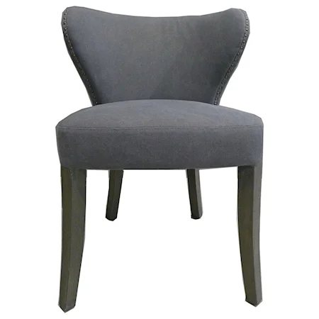 Side Chair with Tufted Back